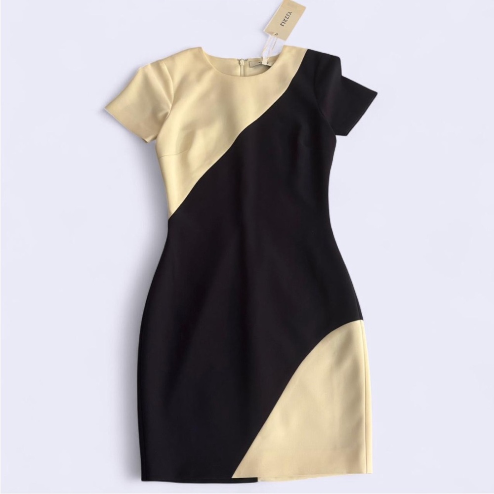 LIKELY Manhattan Dress Navy/Cream Size 0 NWT